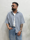 Camicia con scritta retro