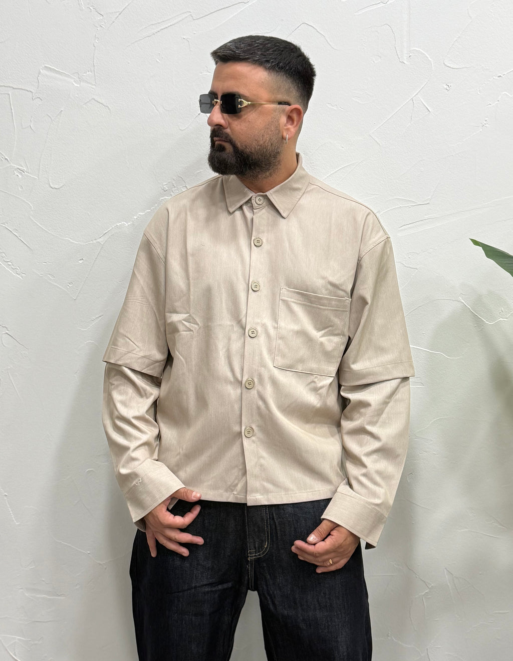 Camicia Doppia manica