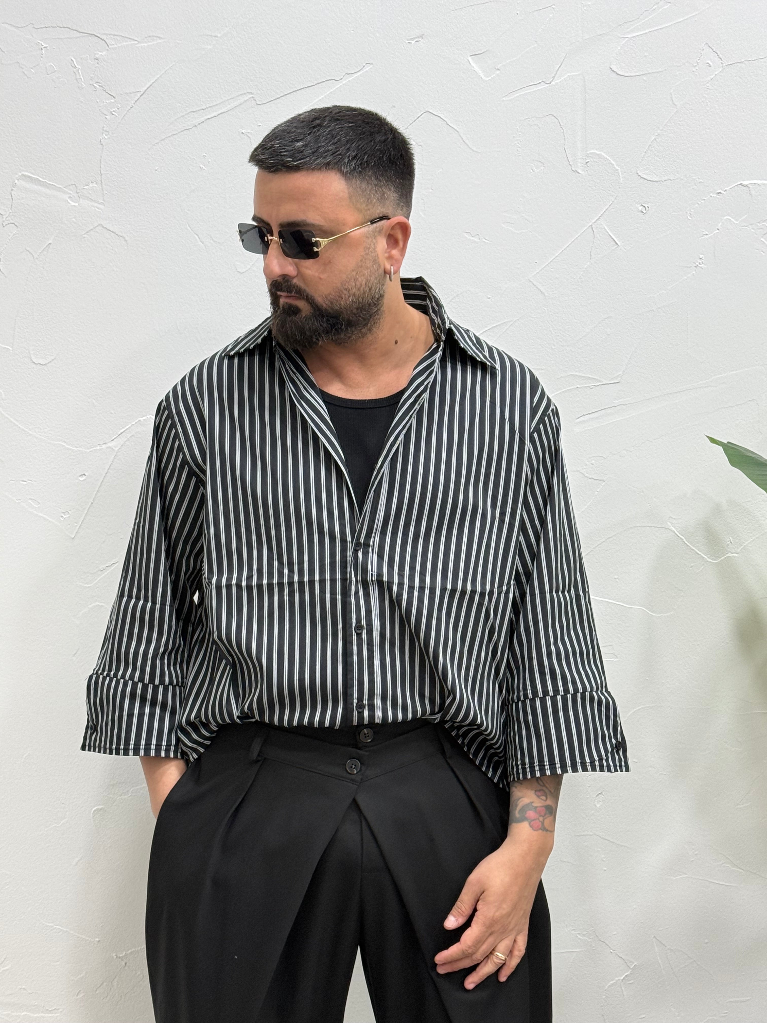 Camicia croped