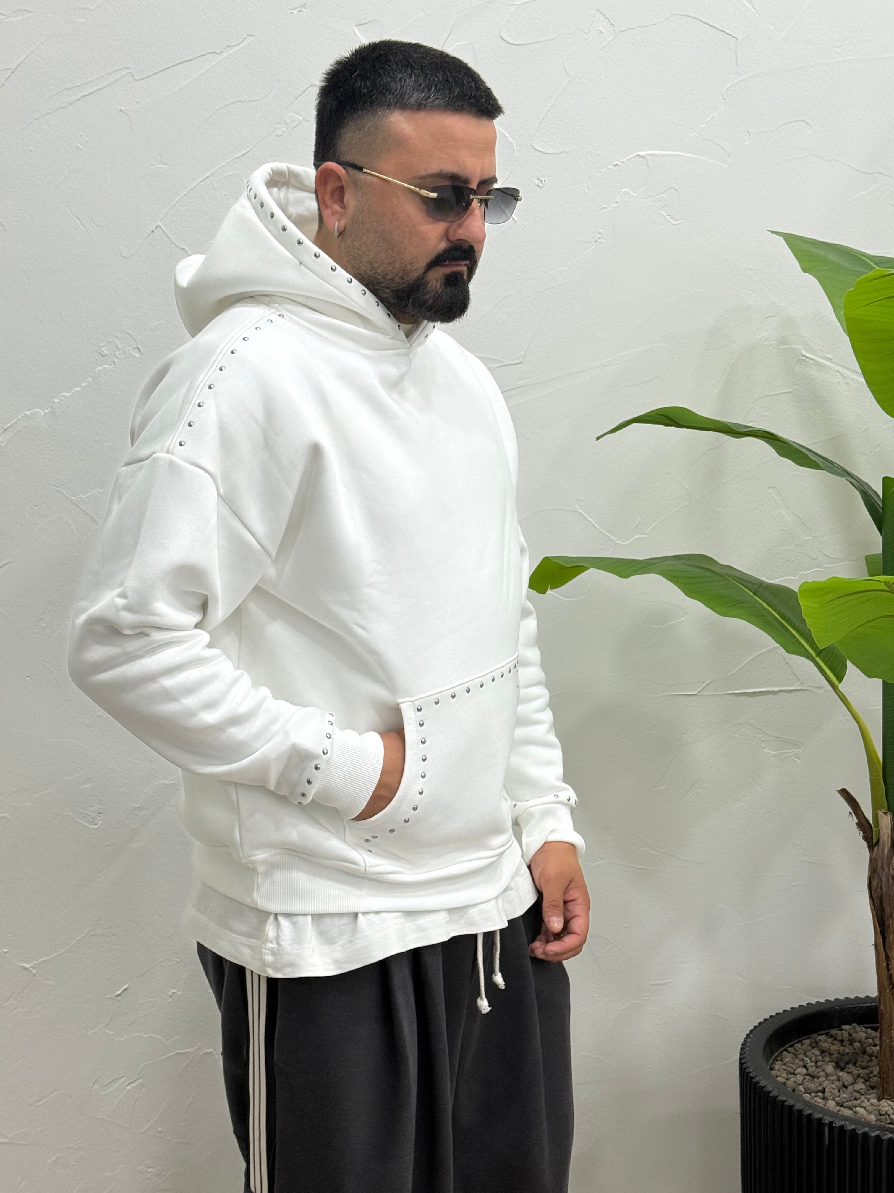 Felpa The brothers con borchie