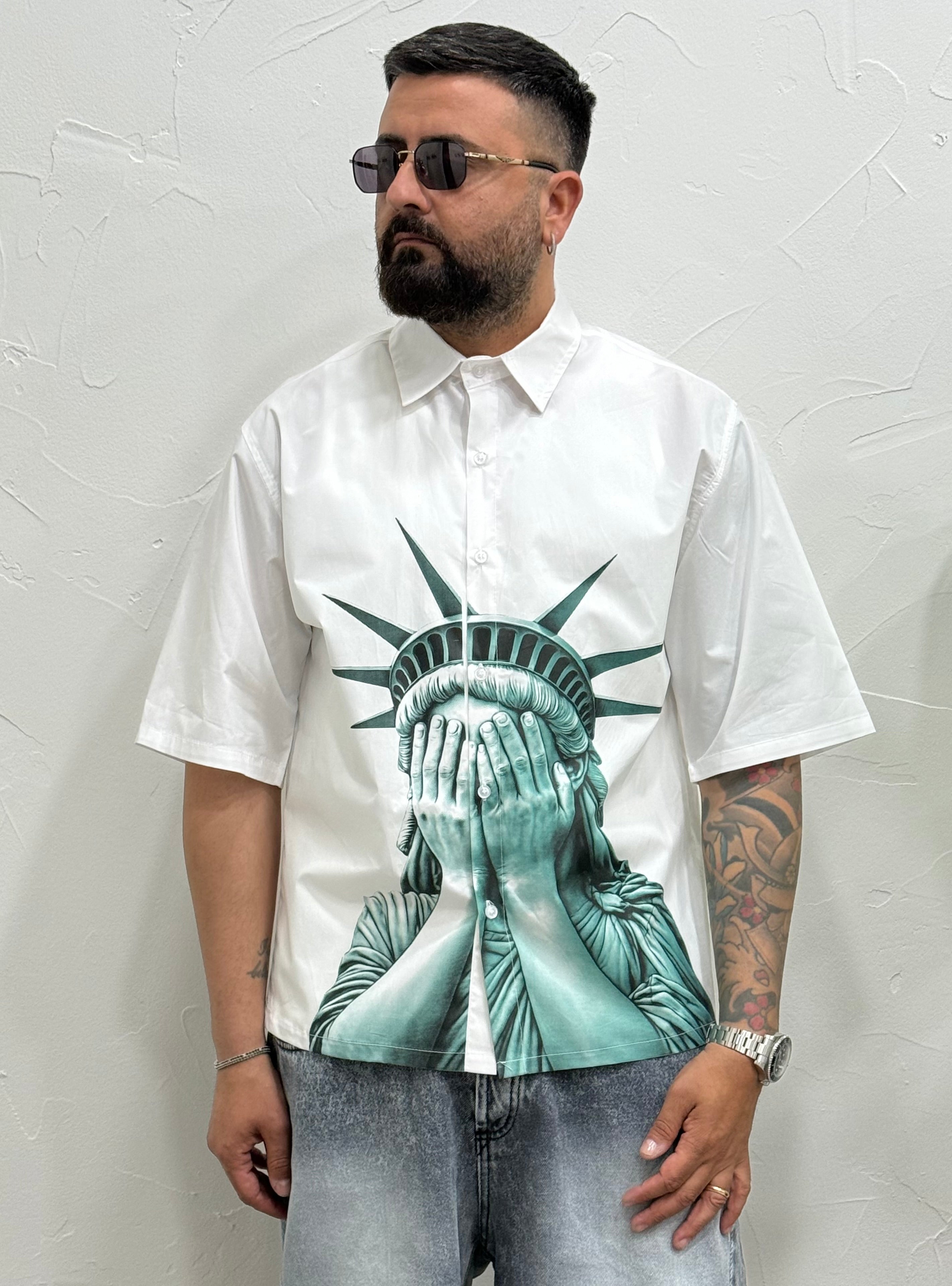Camicia con stampa