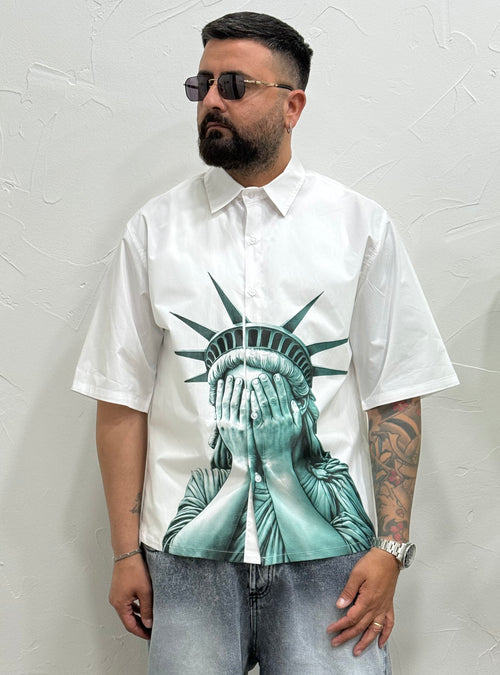 Camicia con stampa