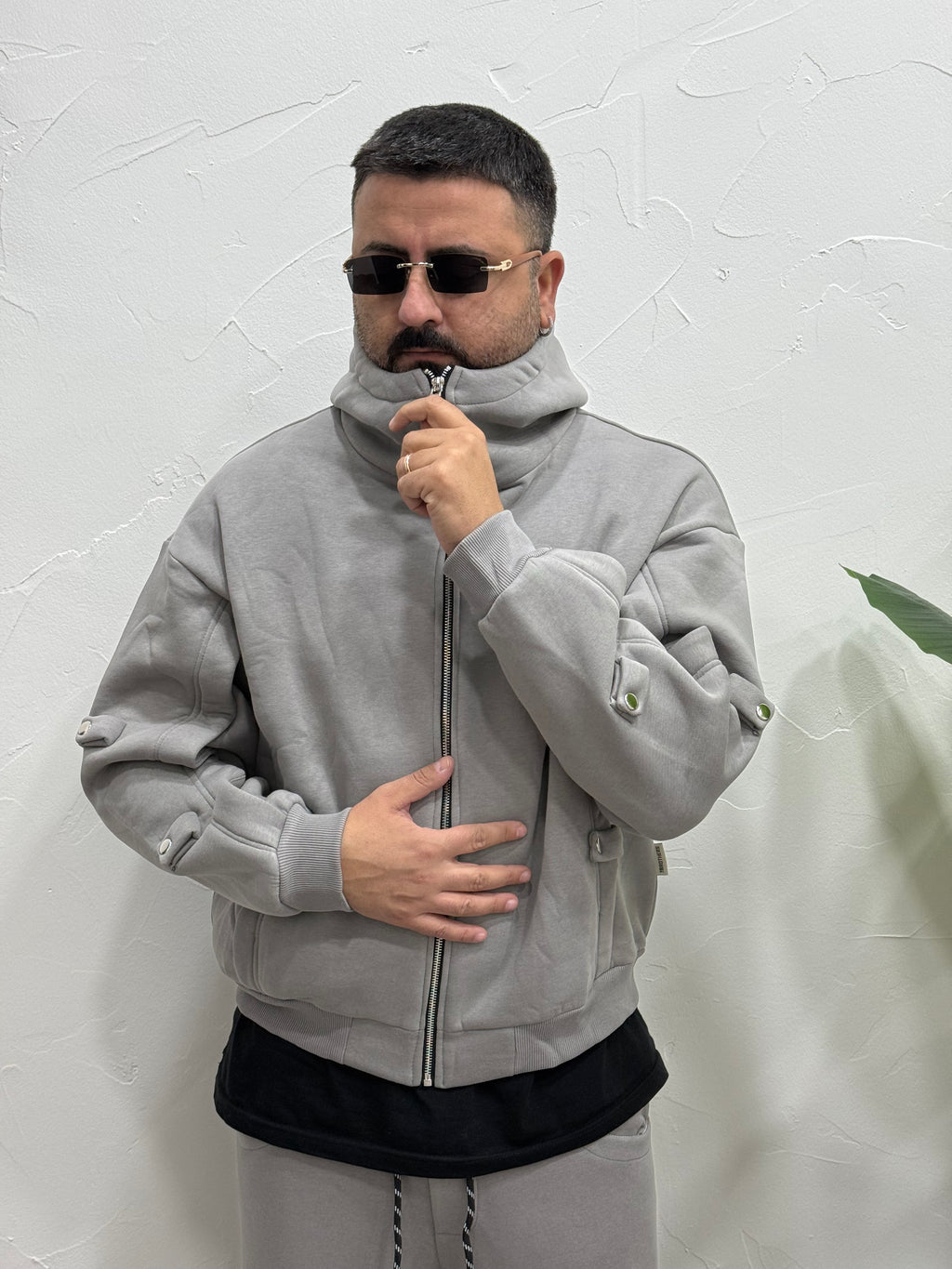 Tuta polycotton con ciappe