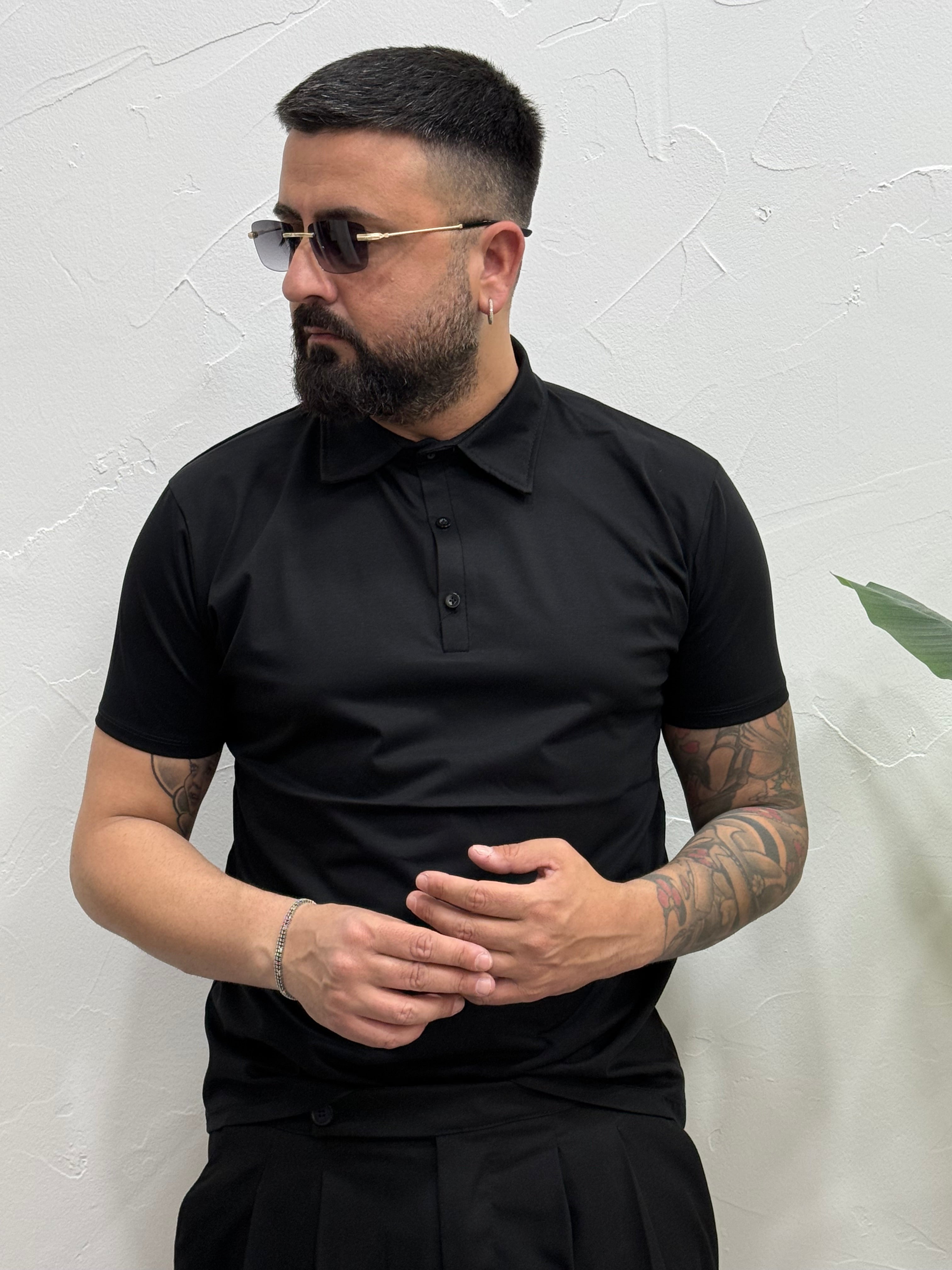 Polo in filo di Scozia