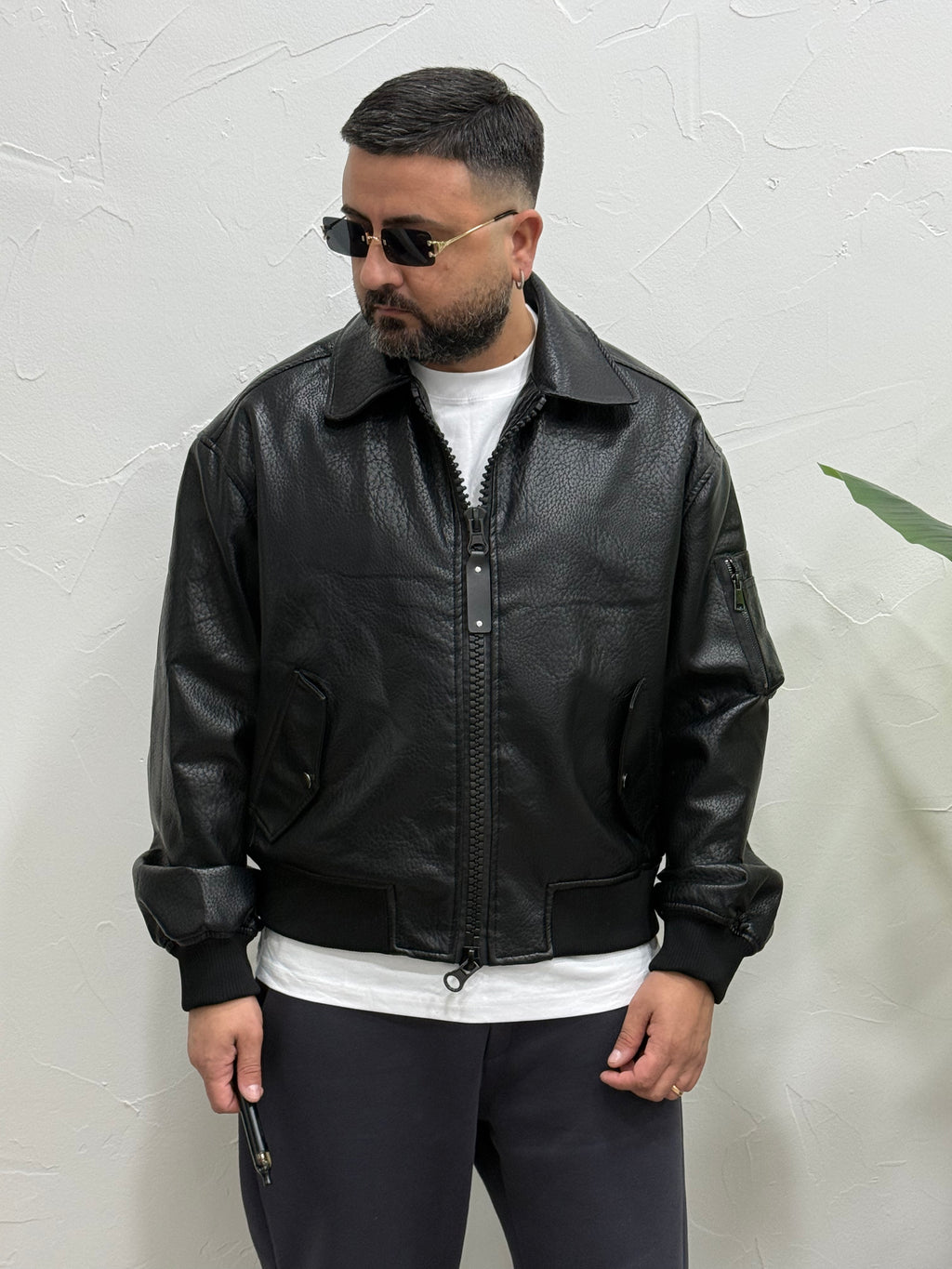 Leather Aviator
