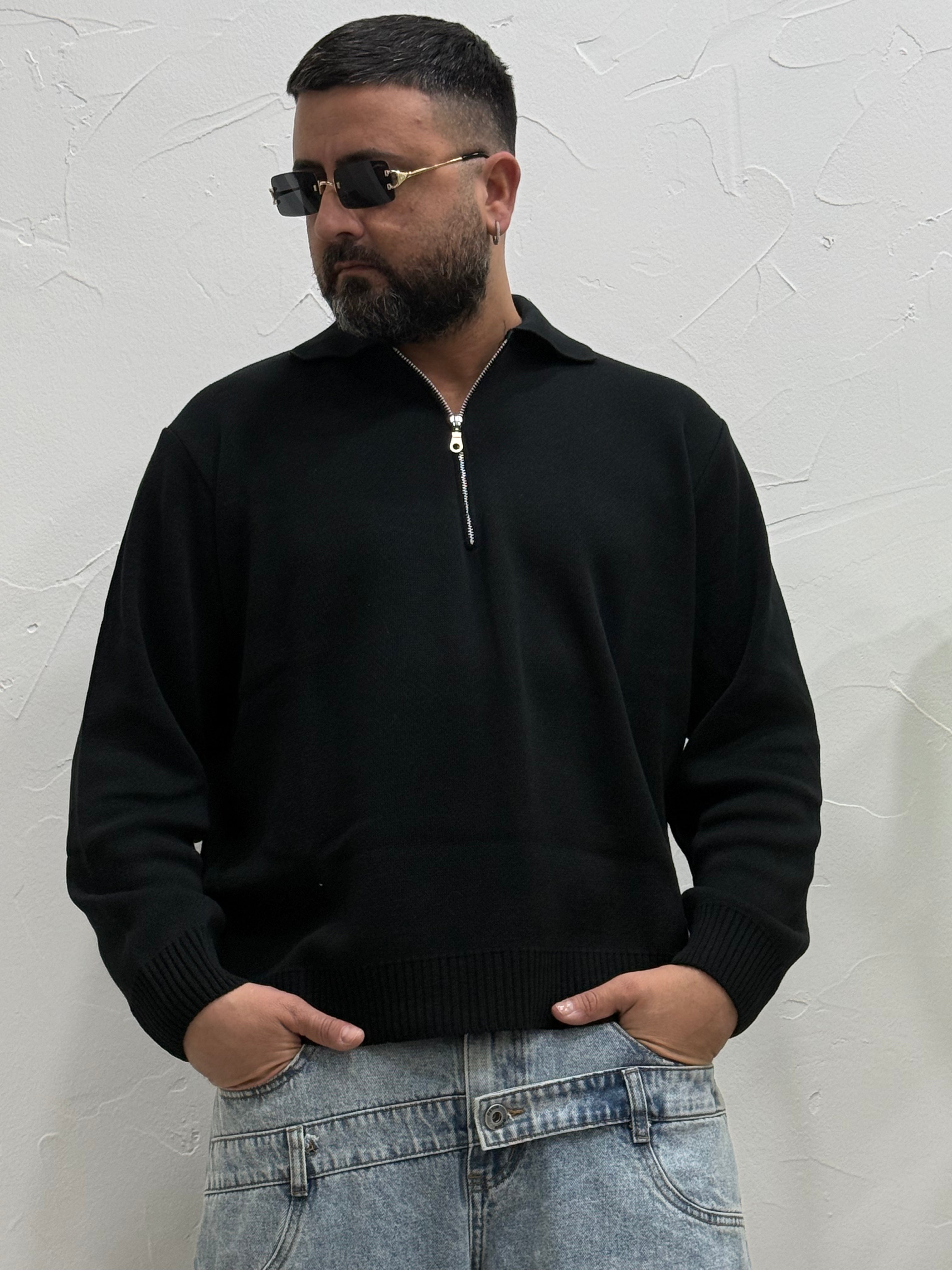 Polo in filo cropped