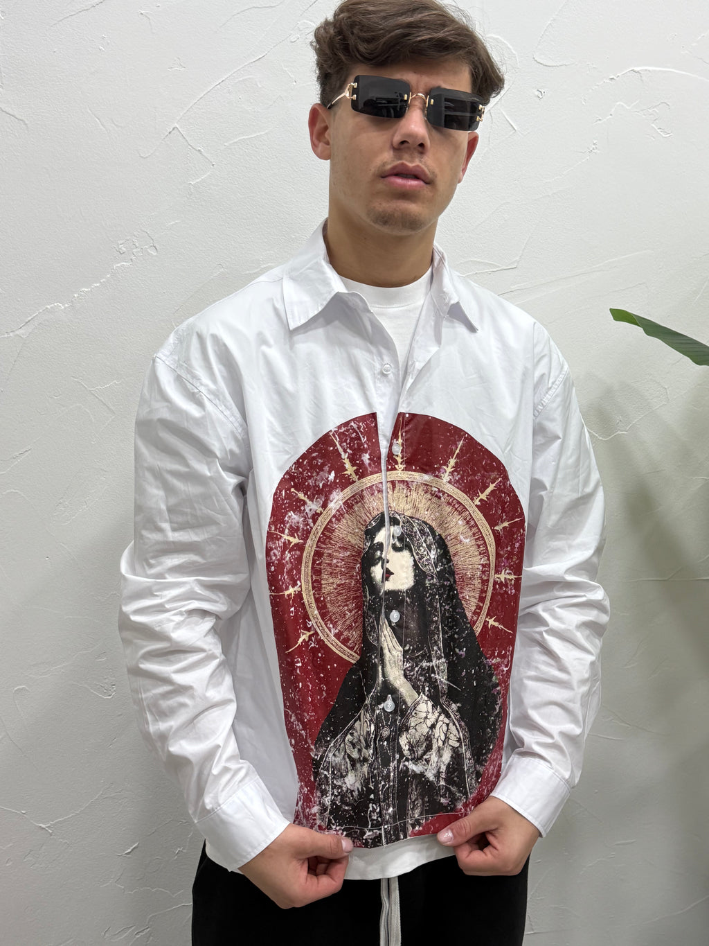 Camicia con stampa