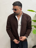 Cardigan con zip